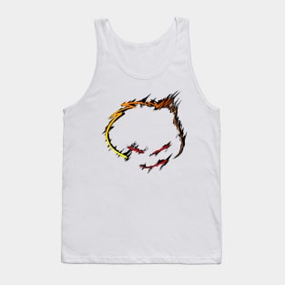 anti smile Tank Top